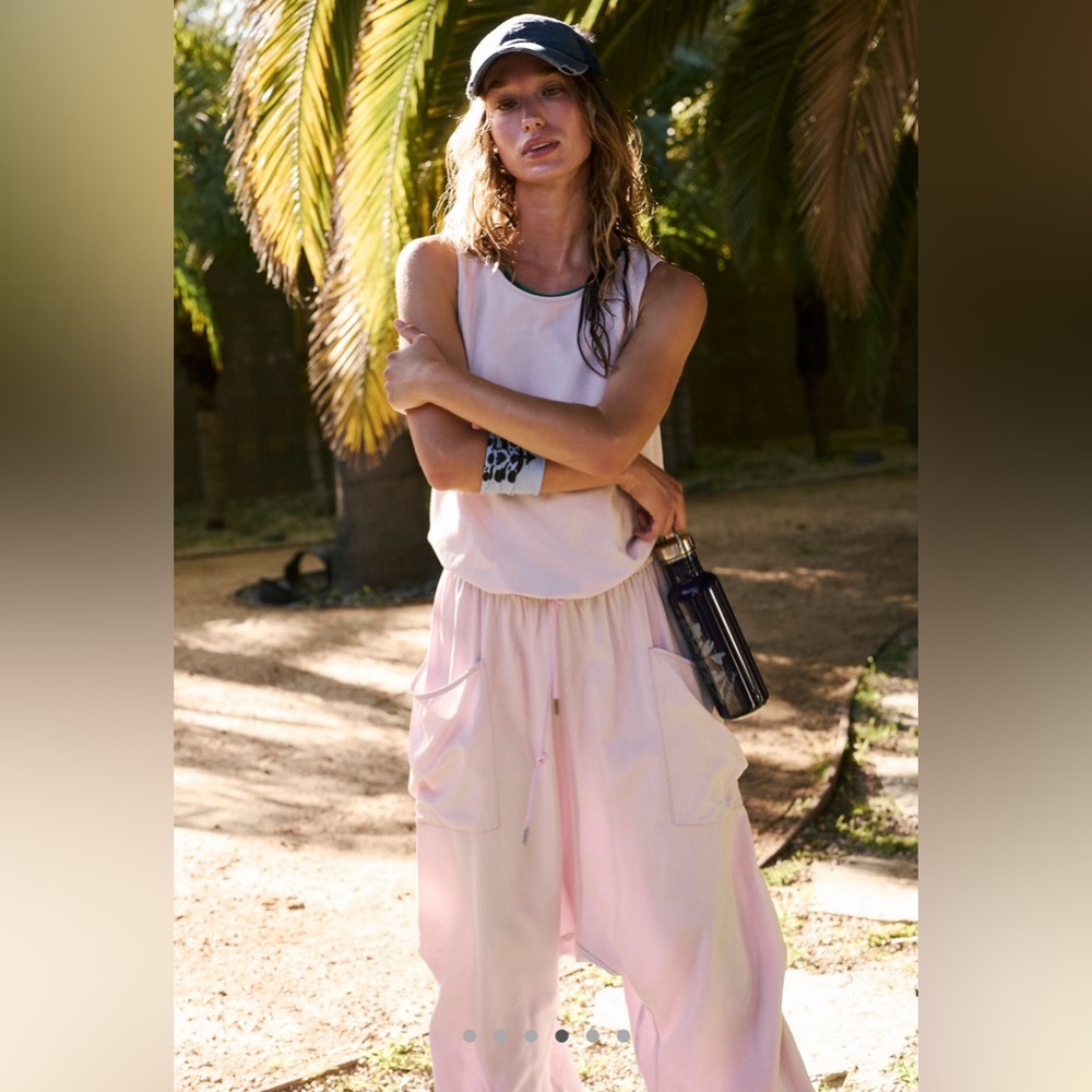 Free People Scrimmage Onesie, XS Pink NWT - Picture 2 of 12